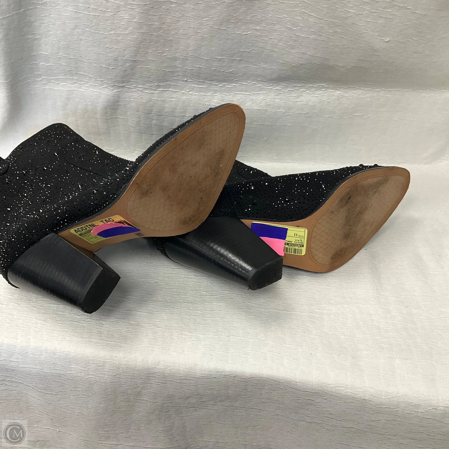 Boots Ankle Heels By Jessica Simpson In Black, Size: 11