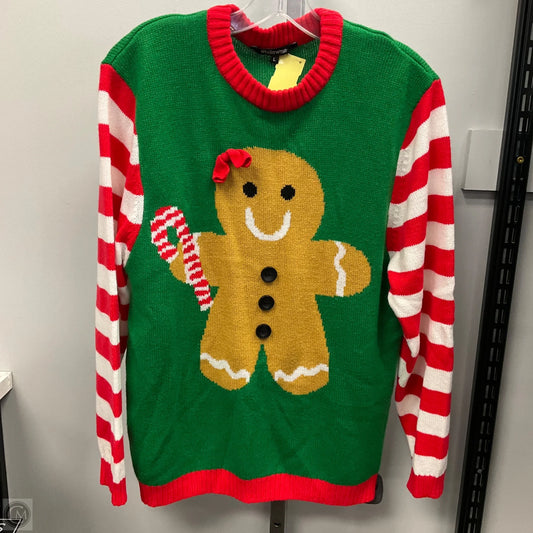 Sweater By Clothes Mentor In Multi-colored, Size: L