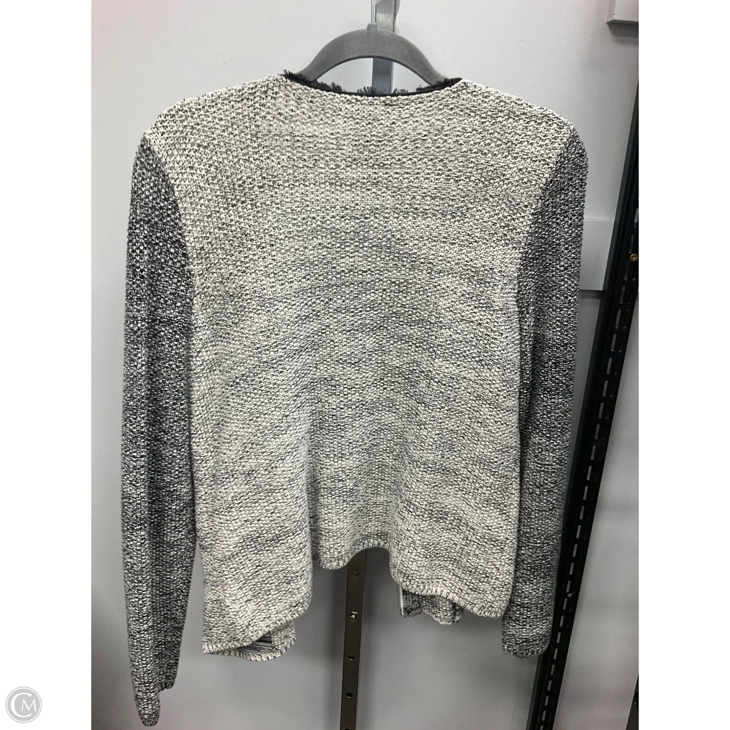 Jacket Other By Talbots In Black & Grey, Size: M