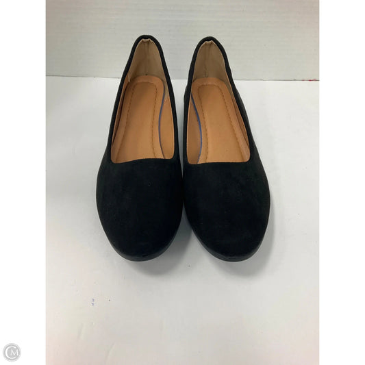 Shoes Flats By Clothes Mentor In Black, Size: 11
