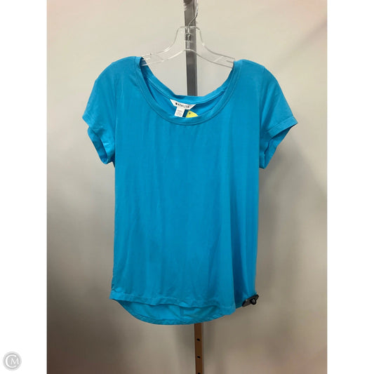 Athletic Top Short Sleeve By Athleta In Blue, Size: S