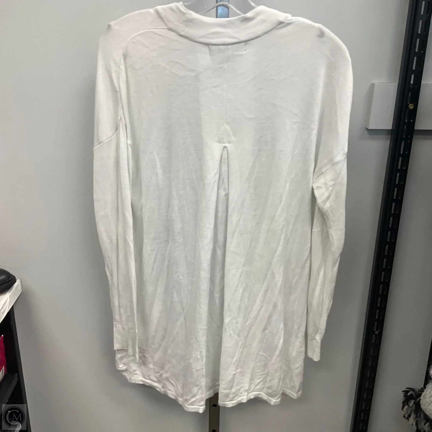 Cardigan By Joan Vass In White, Size: L