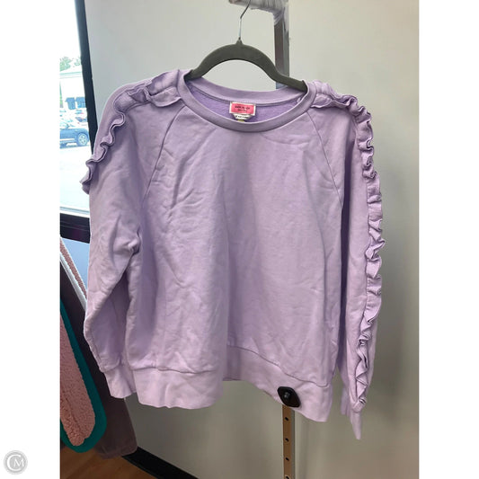 Top Long Sleeve Designer By Kate Spade In Purple, Size: Xl