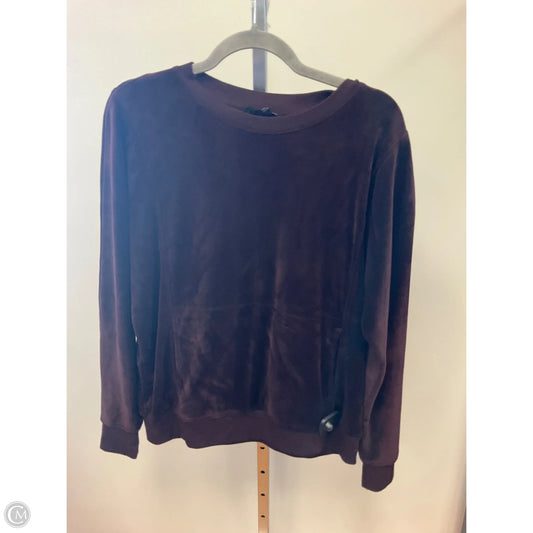 Top Long Sleeve By Jane And Delancey In Purple, Size: S