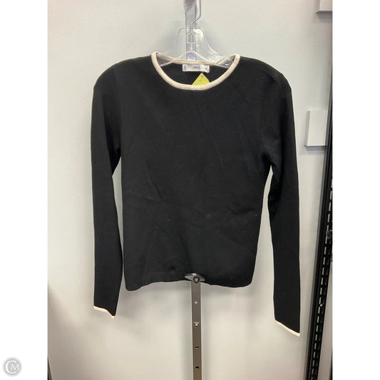Top Long Sleeve By Mng In Black, Size: S