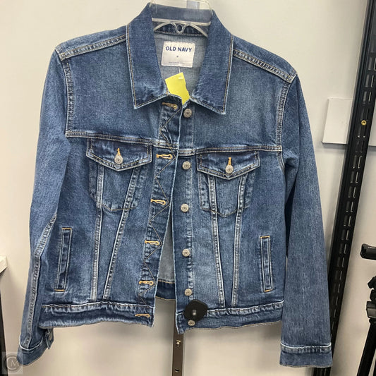 Jacket Denim By Old Navy In Blue Denim, Size: M