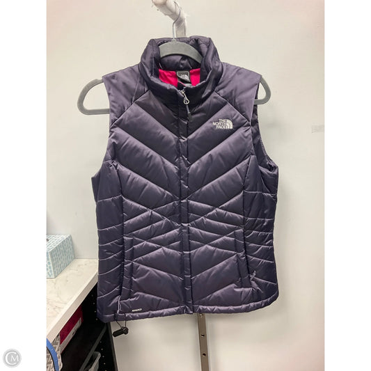 Vest Puffer & Quilted By The North Face In Purple, Size: M