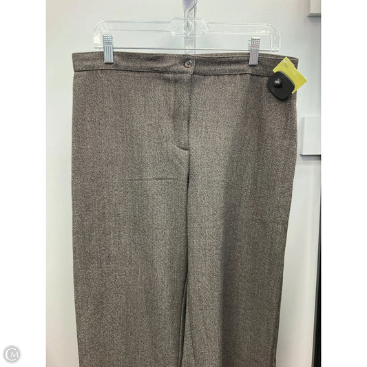 Pants Dress By Dressbarn In Brown, Size: 12p