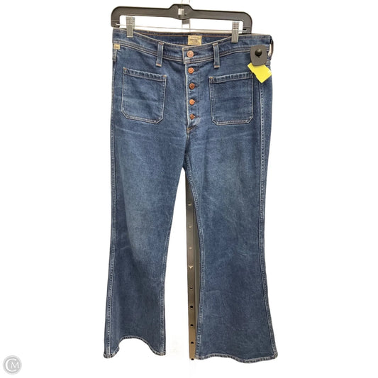 Jeans Flared By Citizens Of Humanity In Blue Denim, Size: 8