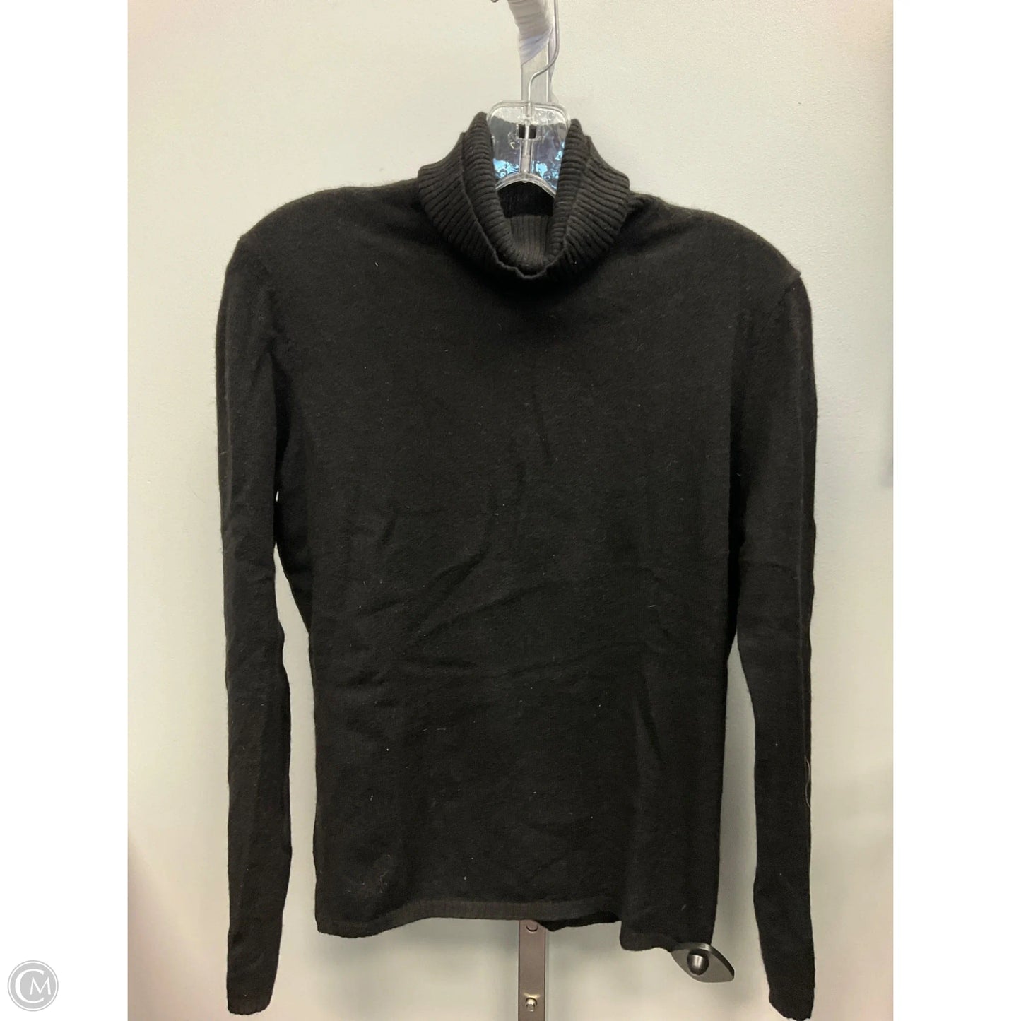 Sweater Cashmere By Ann Taylor In Black, Size: M
