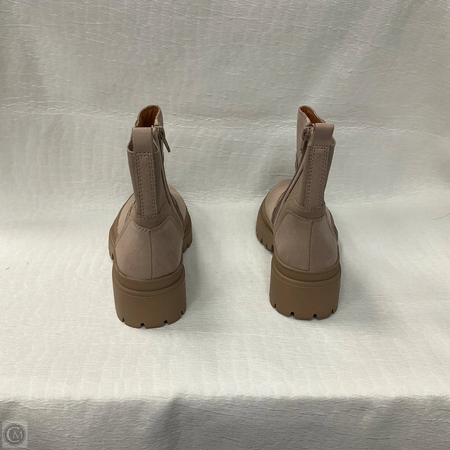 Boots Ankle Flats By Lucky Brand In Taupe, Size: 7.5