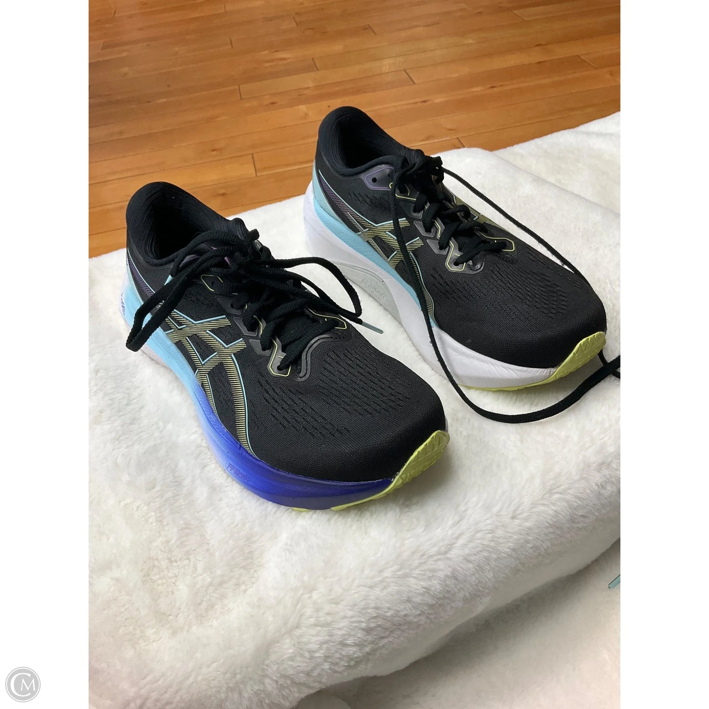 Shoes Sneakers By Asics In Black, Size: 9