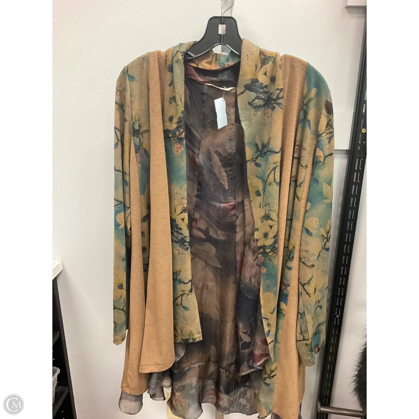 Cardigan By Soft Surroundings In Multi-colored, Size: L