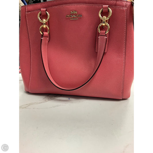 Handbag Designer By Coach, Size: Medium