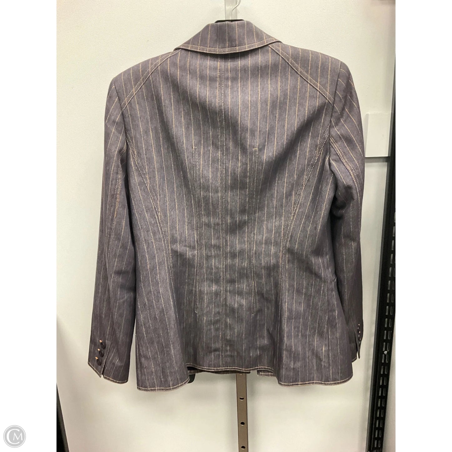 Blazer By Etcetra In Striped Pattern, Size: 4