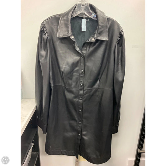 Dress Casual Midi By 7 For All Mankind In Black, Size: L