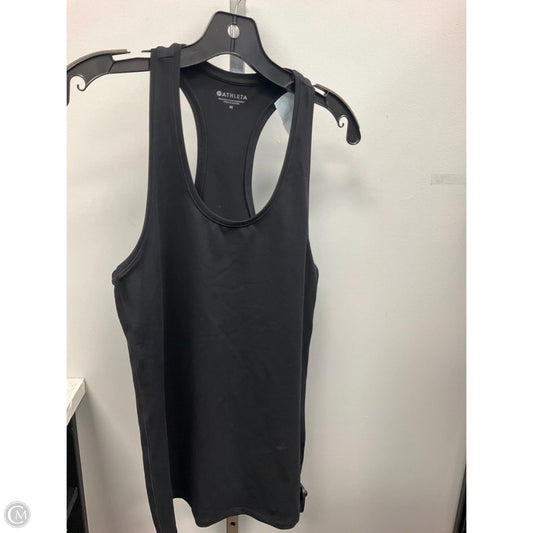 Athletic Tank Top By Athleta In Black, Size: M