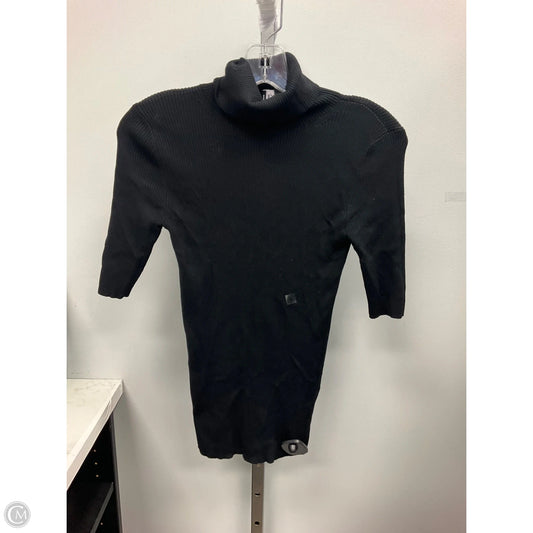 Top Short Sleeve By Express In Black, Size: S