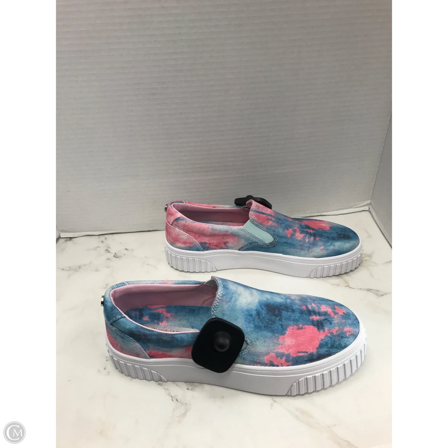 Shoes Sneakers By Nine West In Tie Dye Print, Size: 8