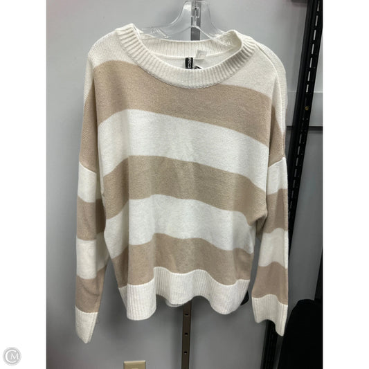 Sweater By Divided In Striped Pattern, Size: Xl