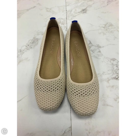 Shoes Flats By Rothys In Cream, Size: 6