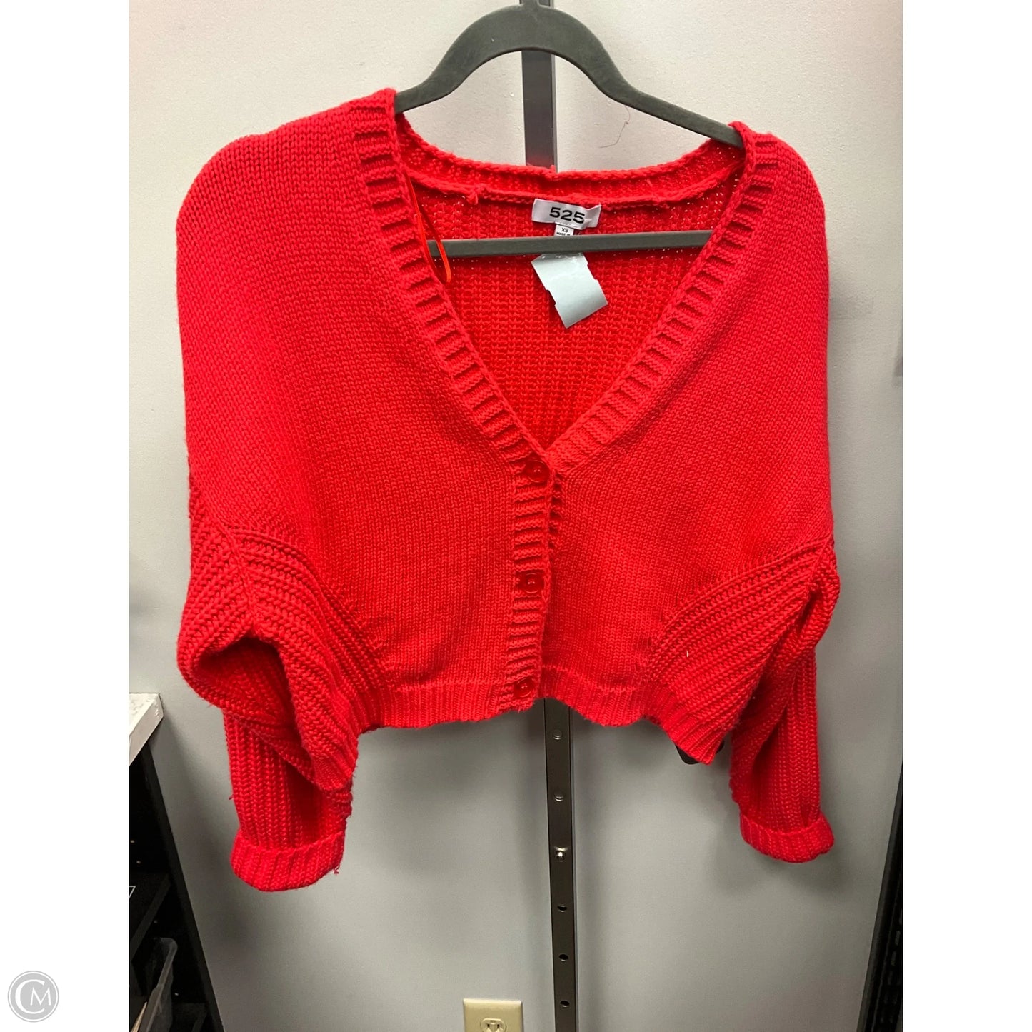 Sweater By 525 In Red, Size: Xs