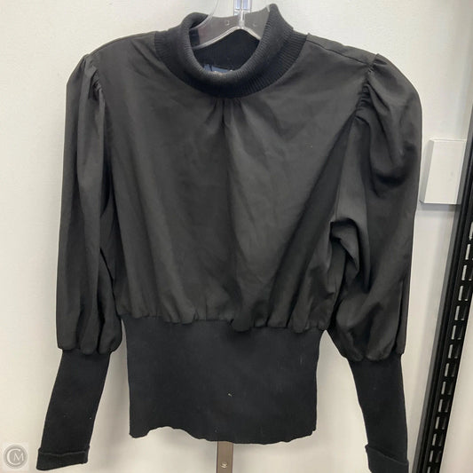 Top Long Sleeve By French Connection In Black, Size: Xs