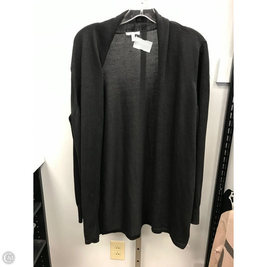 Cardigan By Ella Moss In Black, Size: Xl