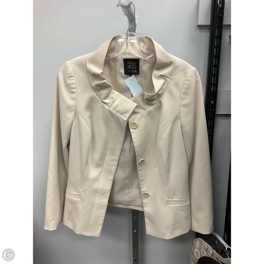 Blazer By Clothes Mentor In Cream, Size: S