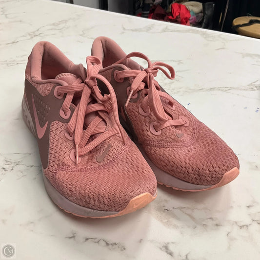 Shoes Athletic By Nike In Pink, Size: 8