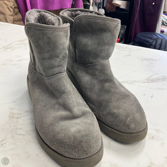 Boots Designer By Ugg In Grey, Size: 7