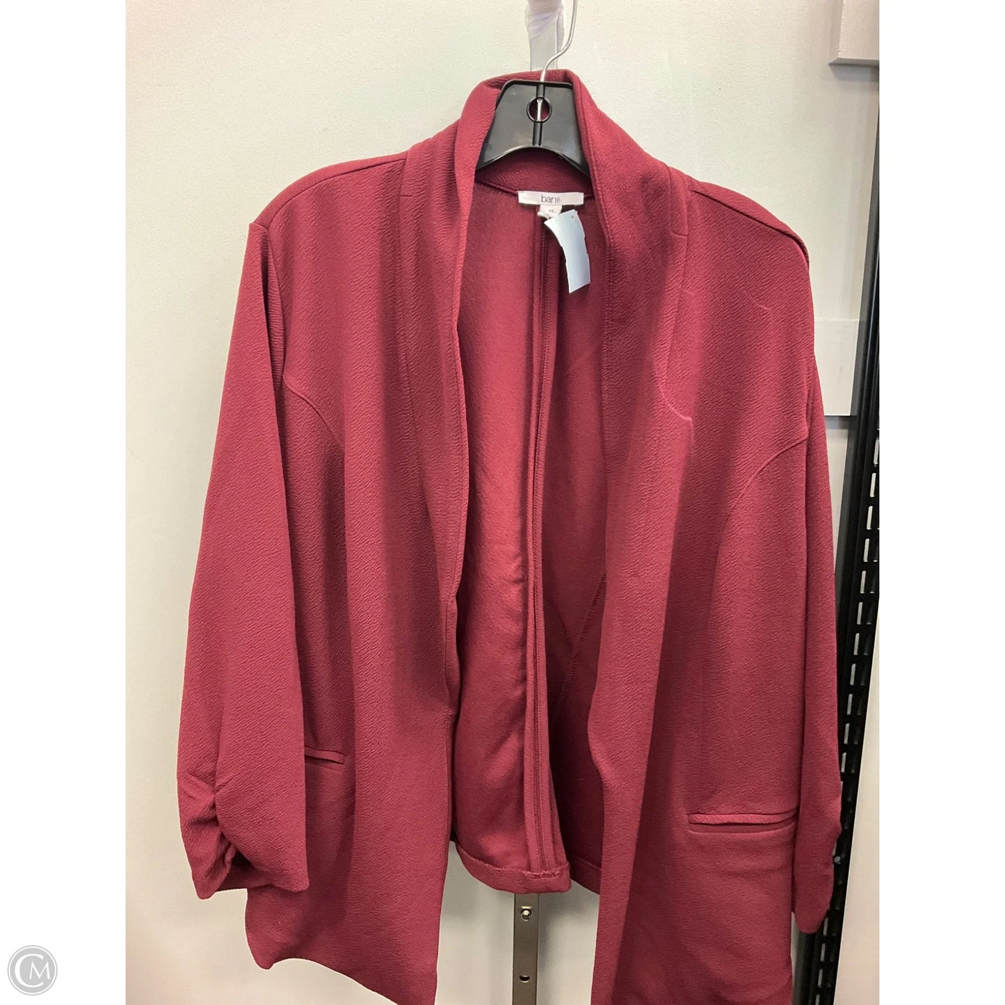 Blazer By Bar Iii In Maroon, Size: 2x