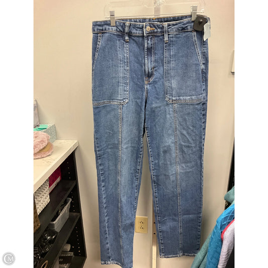 Jeans Straight By Old Navy In Blue Denim, Size: 12