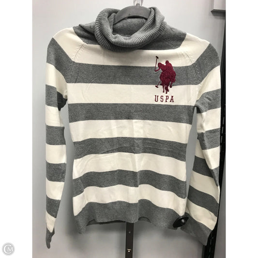 Sweater By Polo Ralph Lauren In Striped Pattern, Size: M