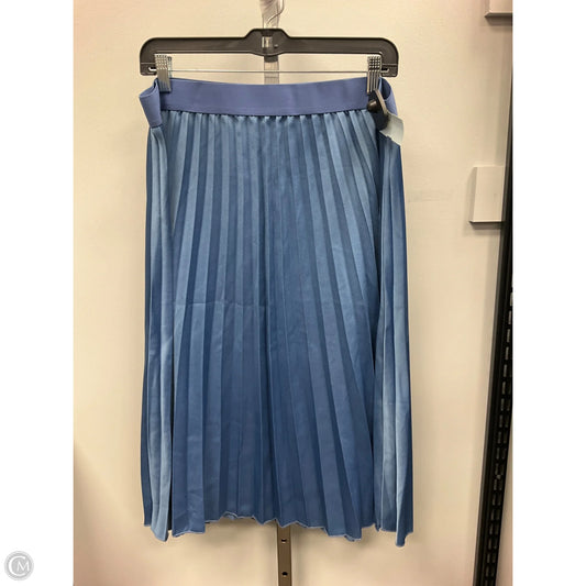 Skirt Midi By Clothes Mentor In Blue, Size: Xl