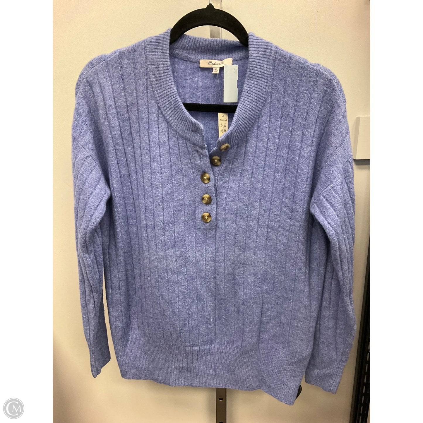 Sweater By Madewell In Blue, Size: Xs
