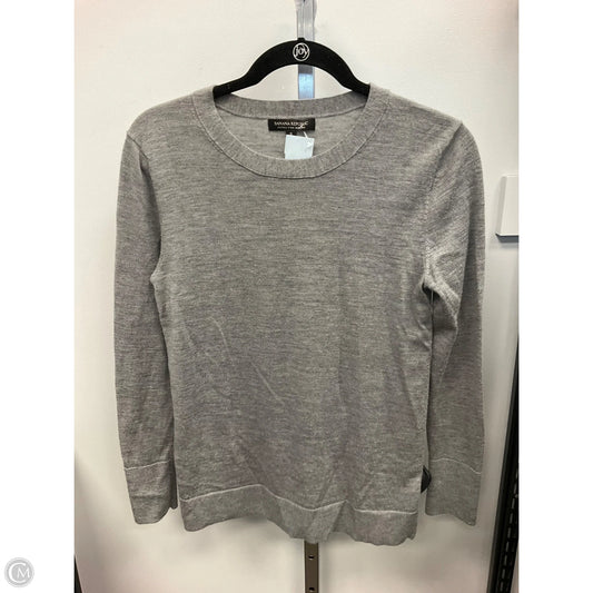Top Long Sleeve By Banana Republic In Grey, Size: S