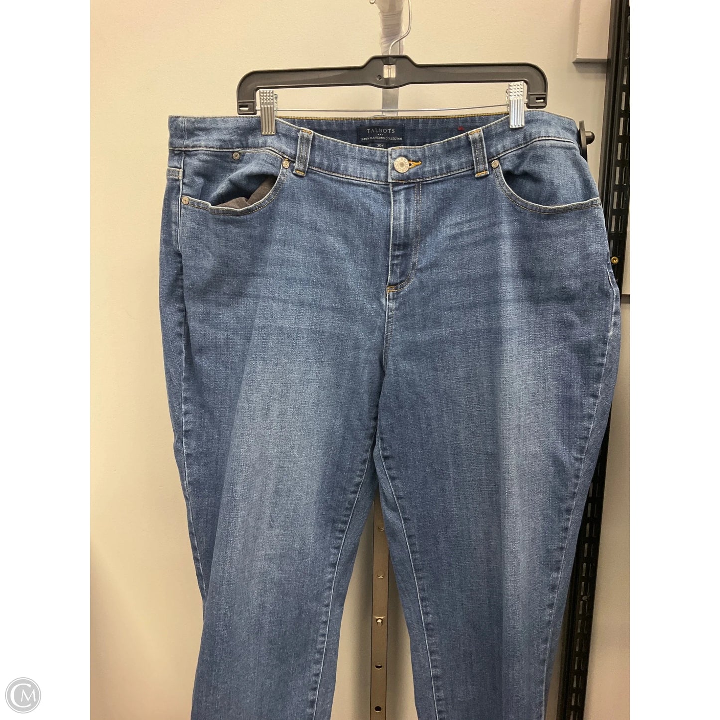 Jeans Boyfriend By Talbots In Blue Denim, Size: 20