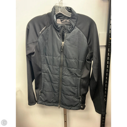 Athletic Jacket By Clothes Mentor In Black, Size: S