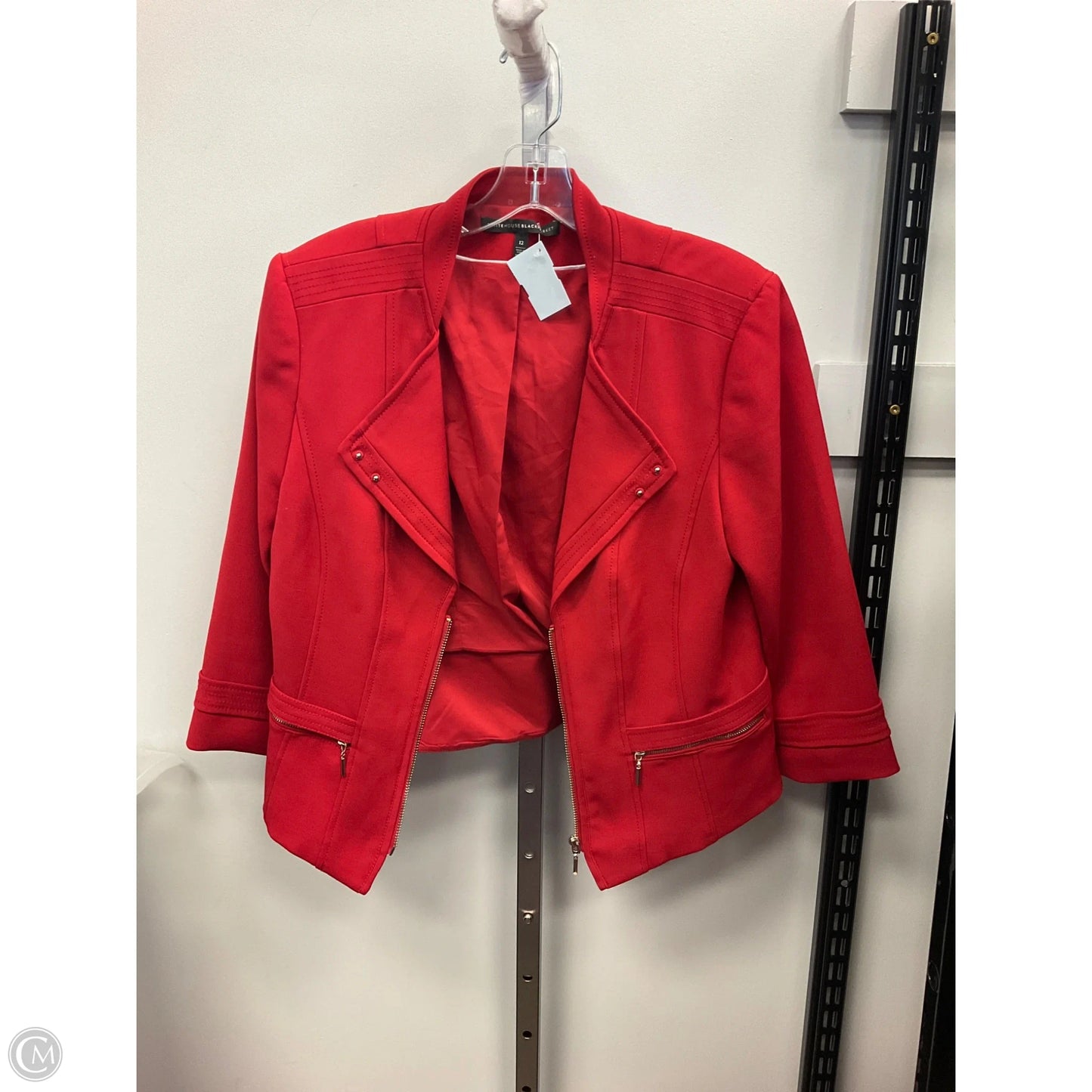 Jacket Other By White House Black Market In Red, Size: 12