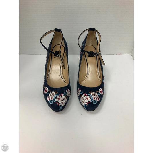 Shoes Heels Block By White House Black Market In Floral Print, Size: 6.5