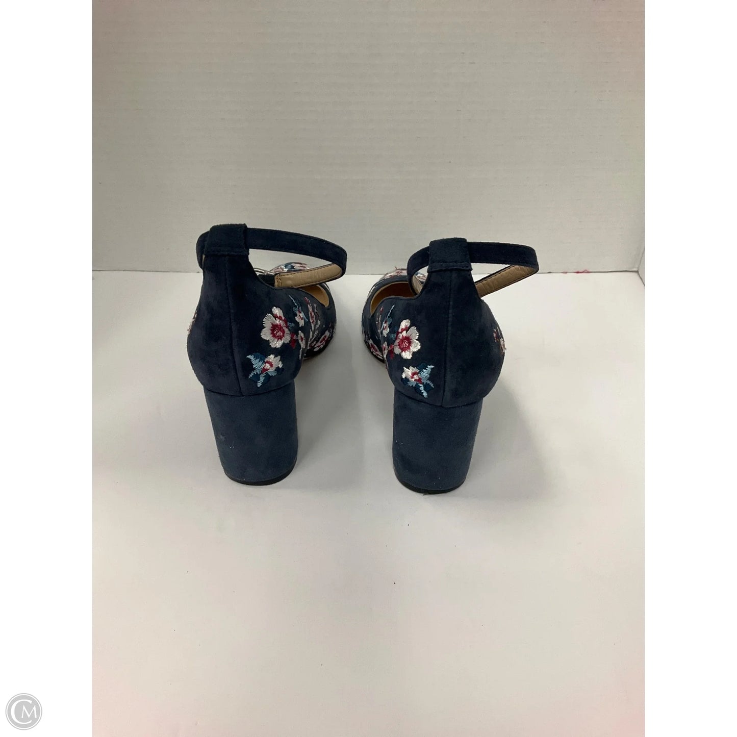 Shoes Heels Block By White House Black Market In Floral Print, Size: 6.5