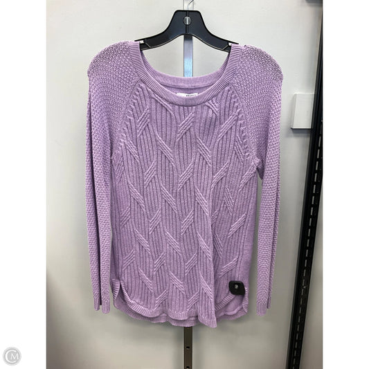Sweater By Sonoma In Purple, Size: M