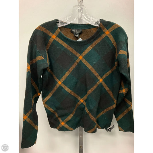 Sweater By Rachel Zoe In Plaid Pattern, Size: Xs