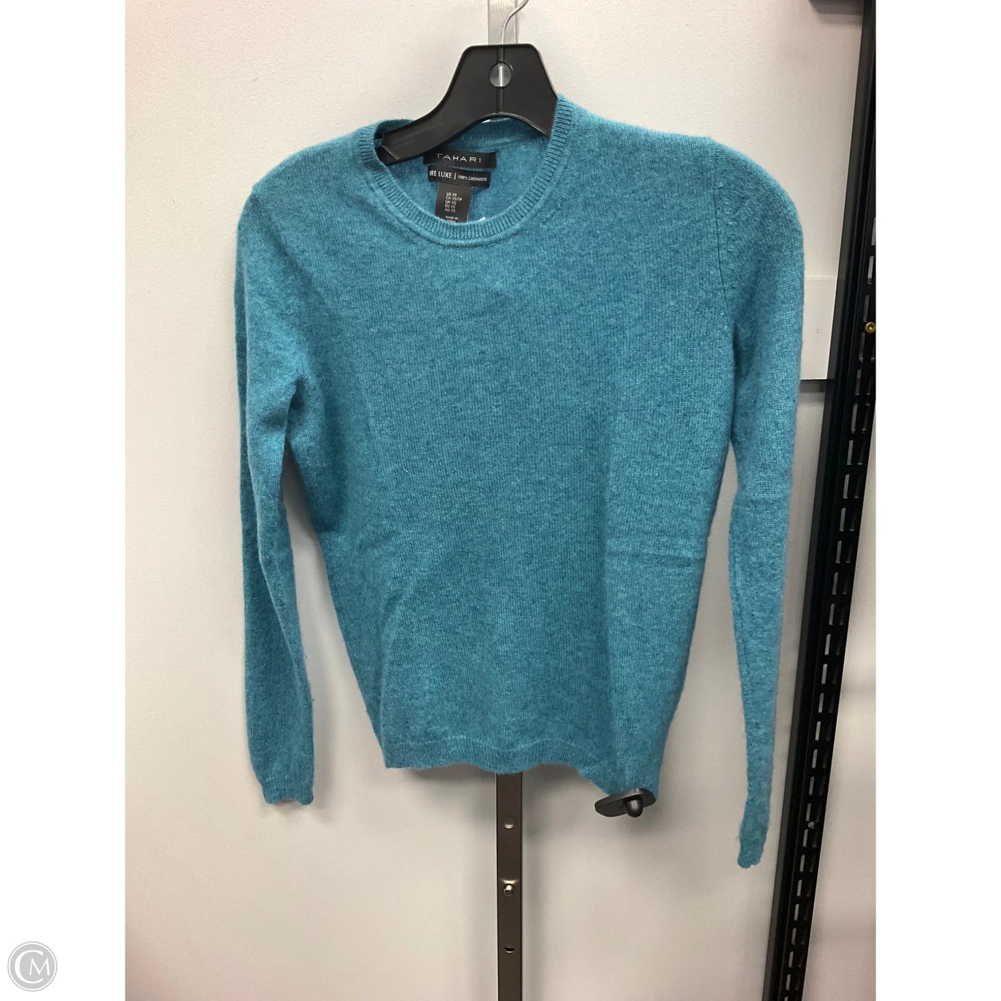 Sweater Cashmere By Tahari In Blue, Size: Xs