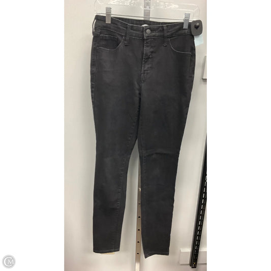 Jeans Skinny By Old Navy In Black Denim, Size: 4