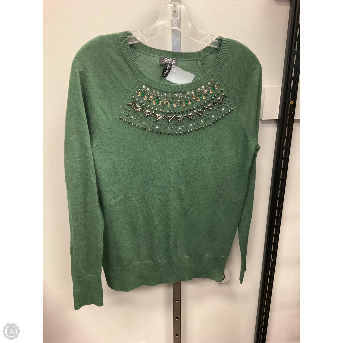 Top Long Sleeve By Jones New York In Green, Size: S