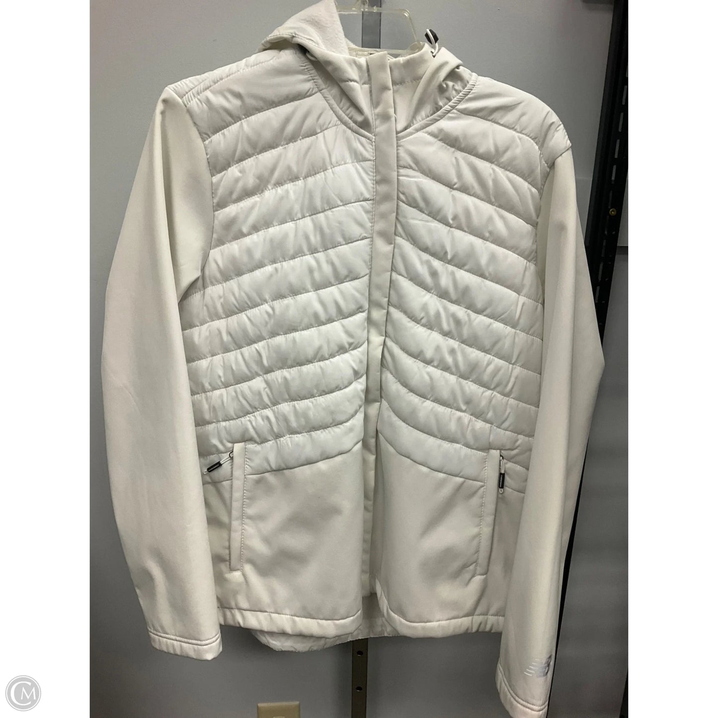 Jacket Puffer & Quilted By New Balance In White, Size: 2x