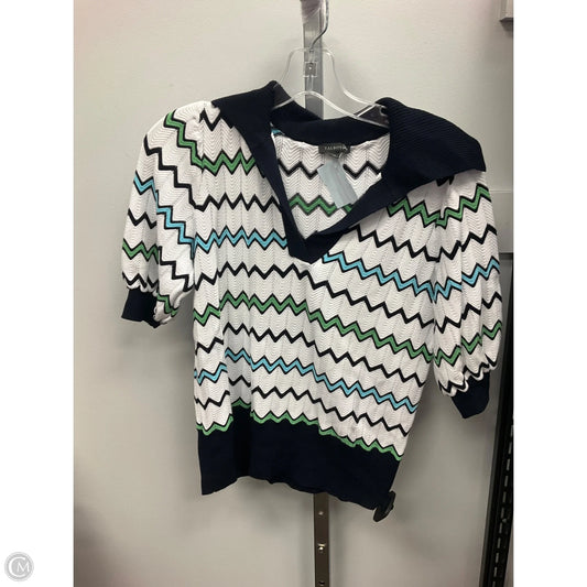 Top Short Sleeve By Talbots In Multi-colored, Size: Xs