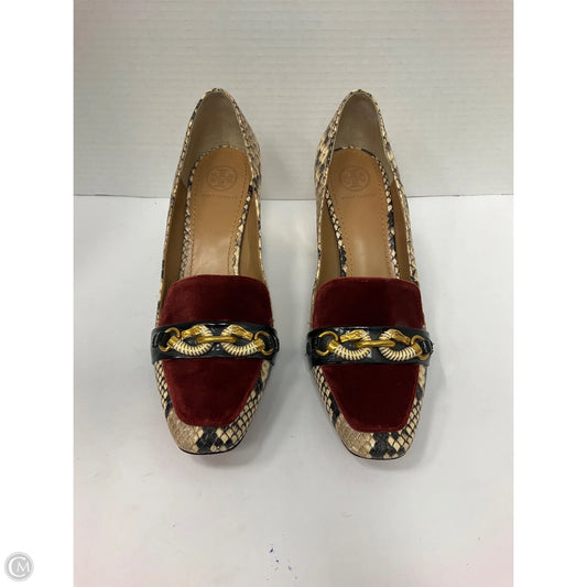 Shoes Designer By Tory Burch In Snakeskin Print, Size: 7.5